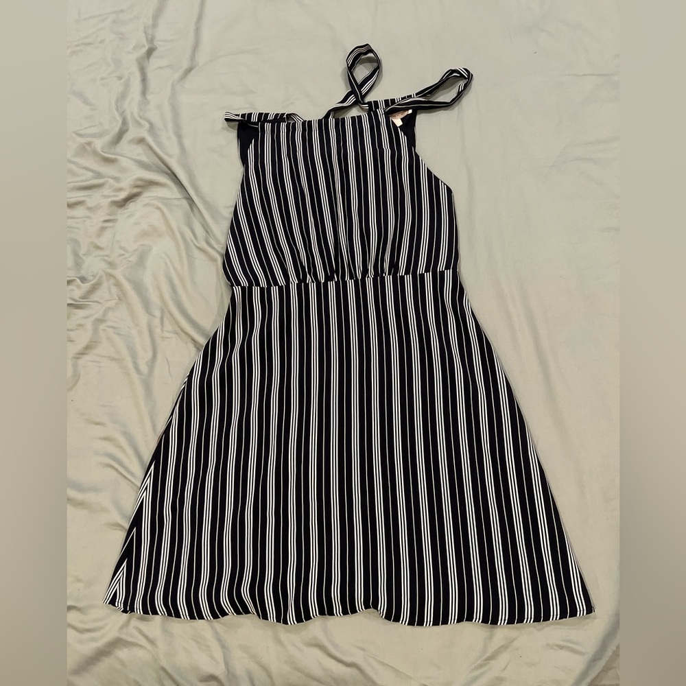 Navy Forever 21 halter dress M